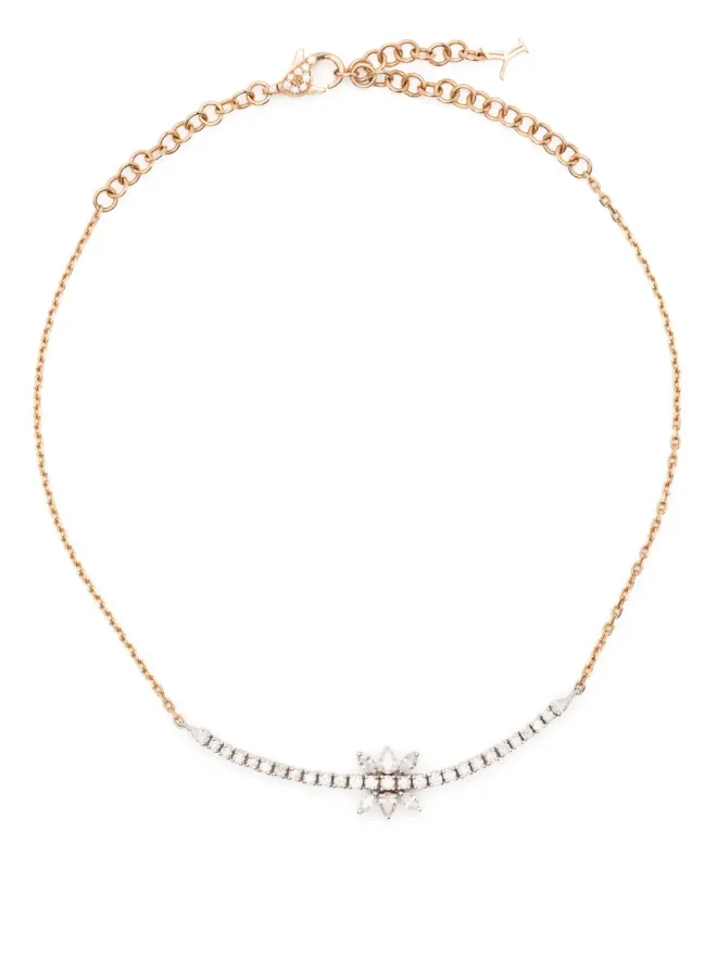Yeprem Yeprem 18K イエローゴールドとホワイトゴールド ダイヤモンド チョーカーの商品画像