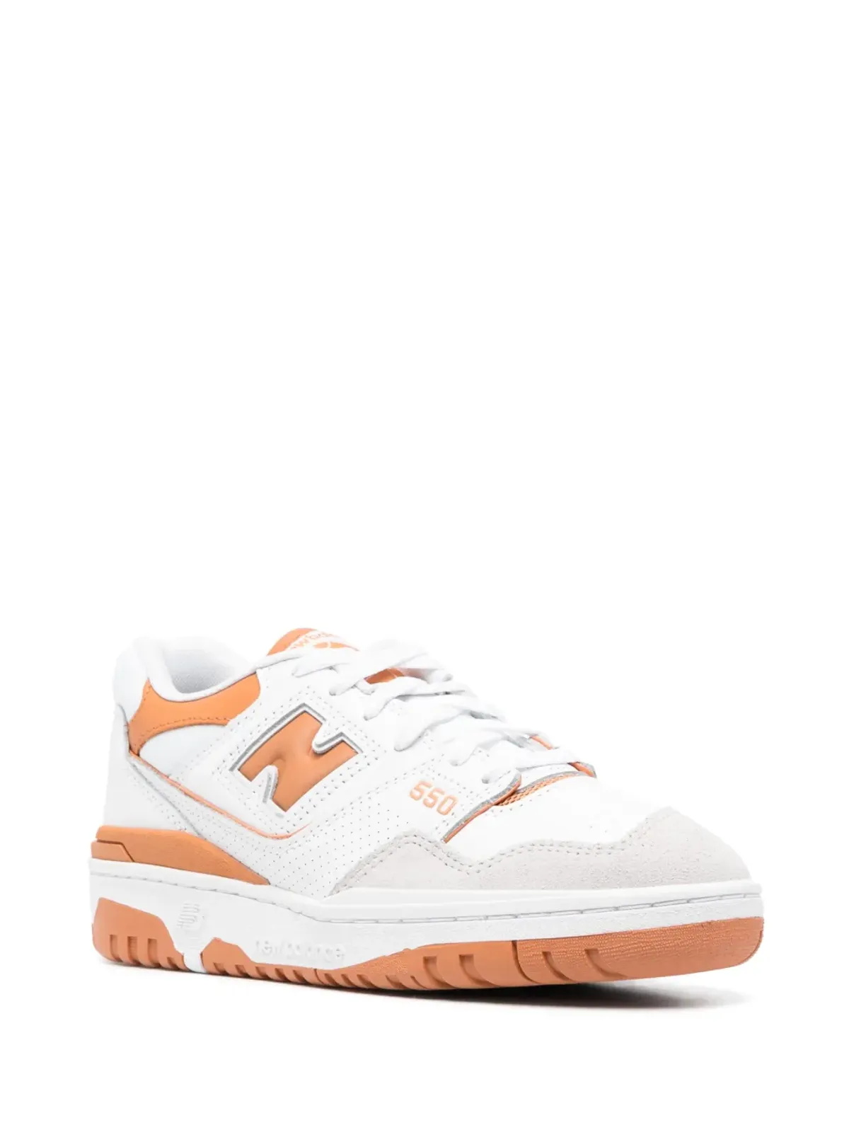New Balance BB550 ロー・トップ レザー スニーカー - 画像2