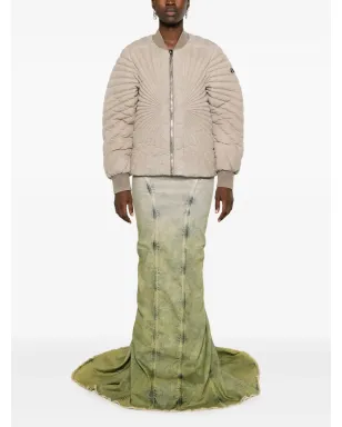 Moncler + Rick Owens グラデーションデニム マキシスカート - サムネイル2