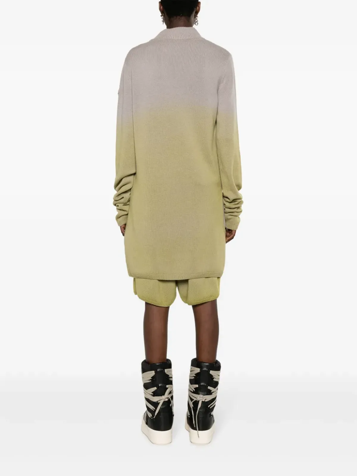 Moncler + Rick Owens サブヒューマン カットアウト ジャンパー - グレー - 画像4
