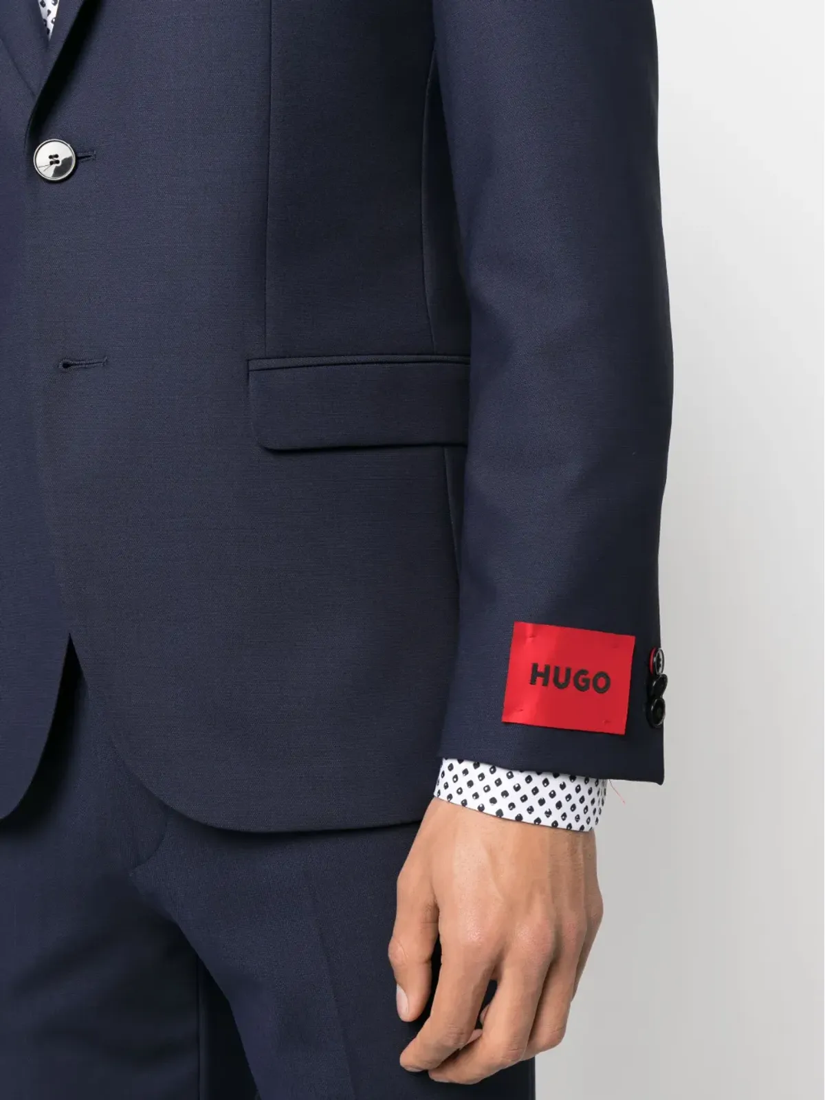 HUGO シングルブレストスーツセット（ネイビー） - 画像5