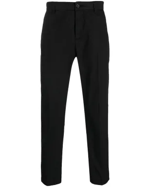 Department 5 ロゴパッチ・ストレートレッグ・パンツ - ブラック - サムネイル1