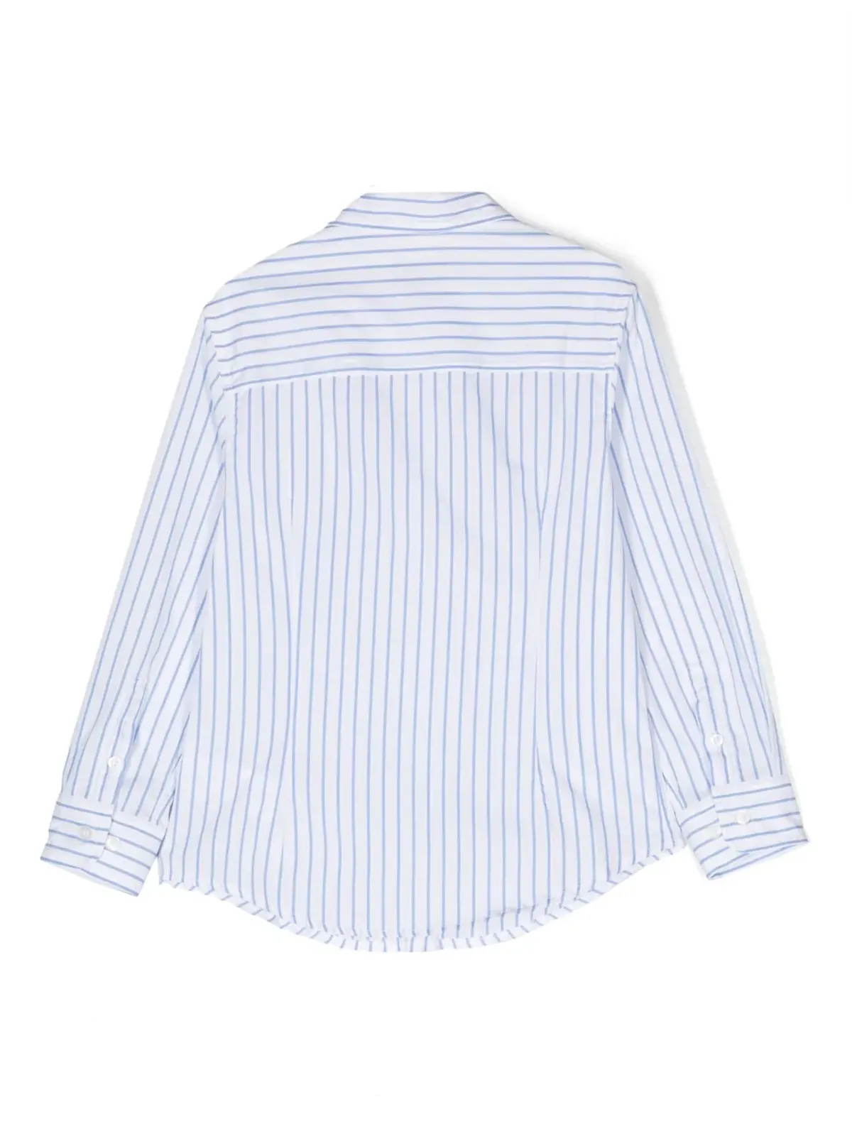 Fay Kids ストライプ柄コットンシャツ - 画像2