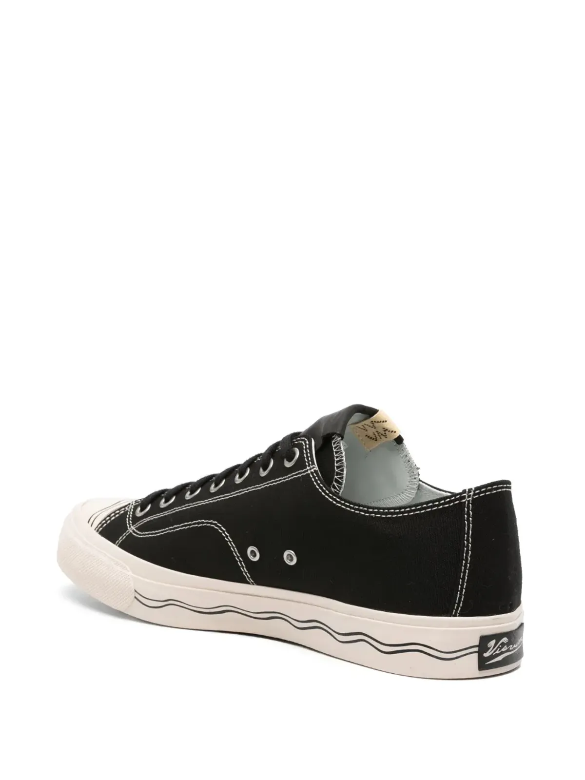 visvim Seeger Lo レザー スニーカー - ブラック - 画像3
