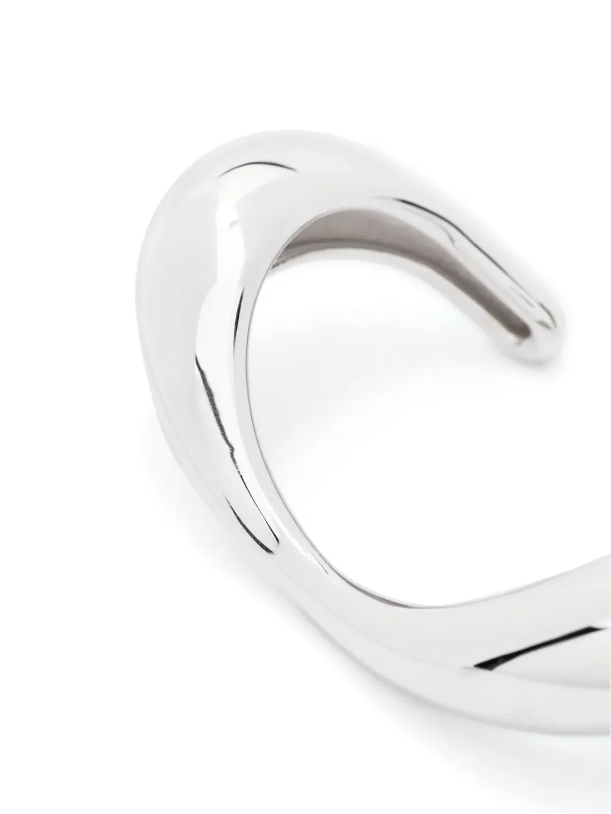 Charlotte Chesnais Lips sterling-silver cuff bracelet - 画像3