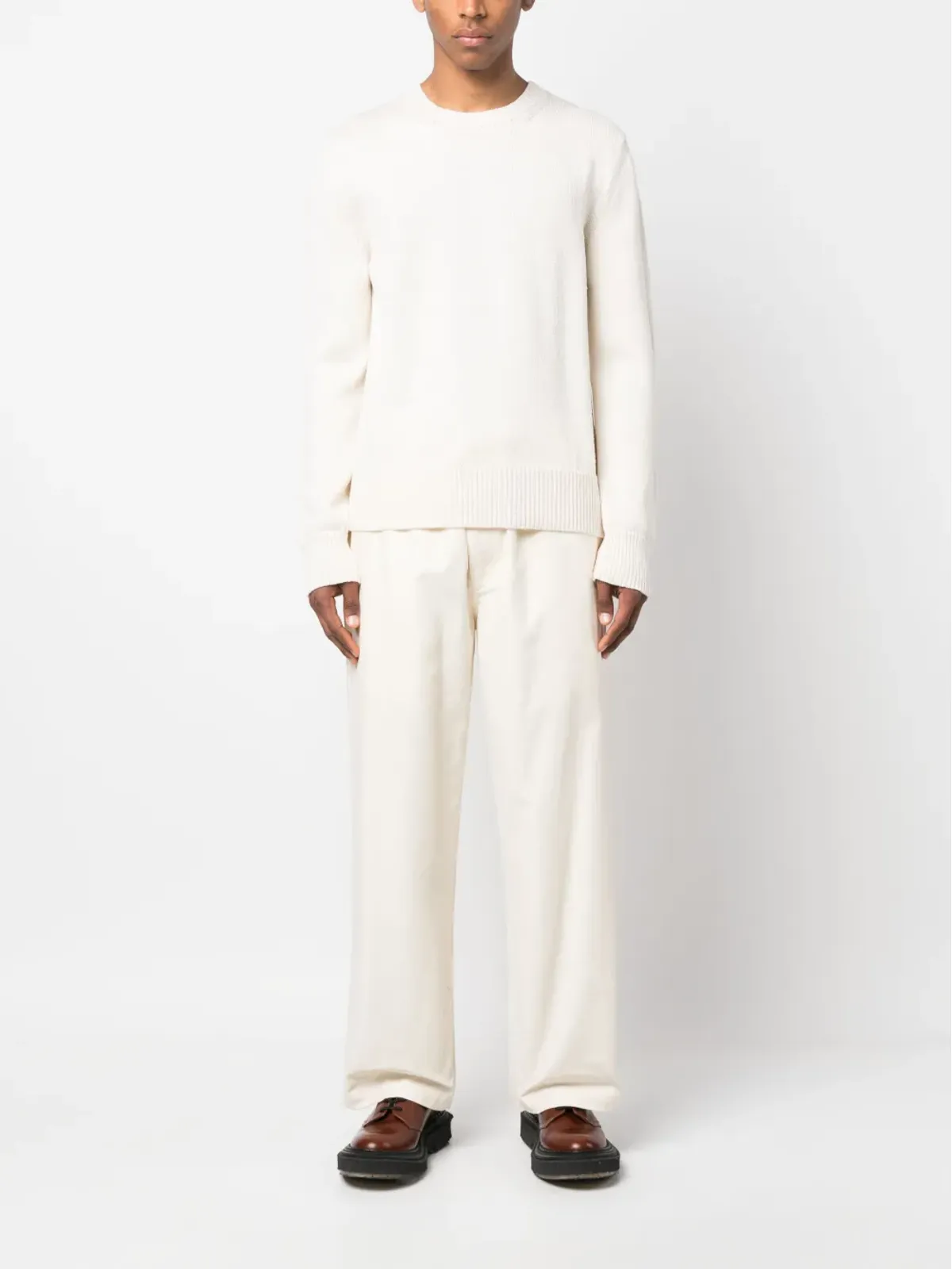 Jil Sander クルーネック・ニットジャンパー - 画像2