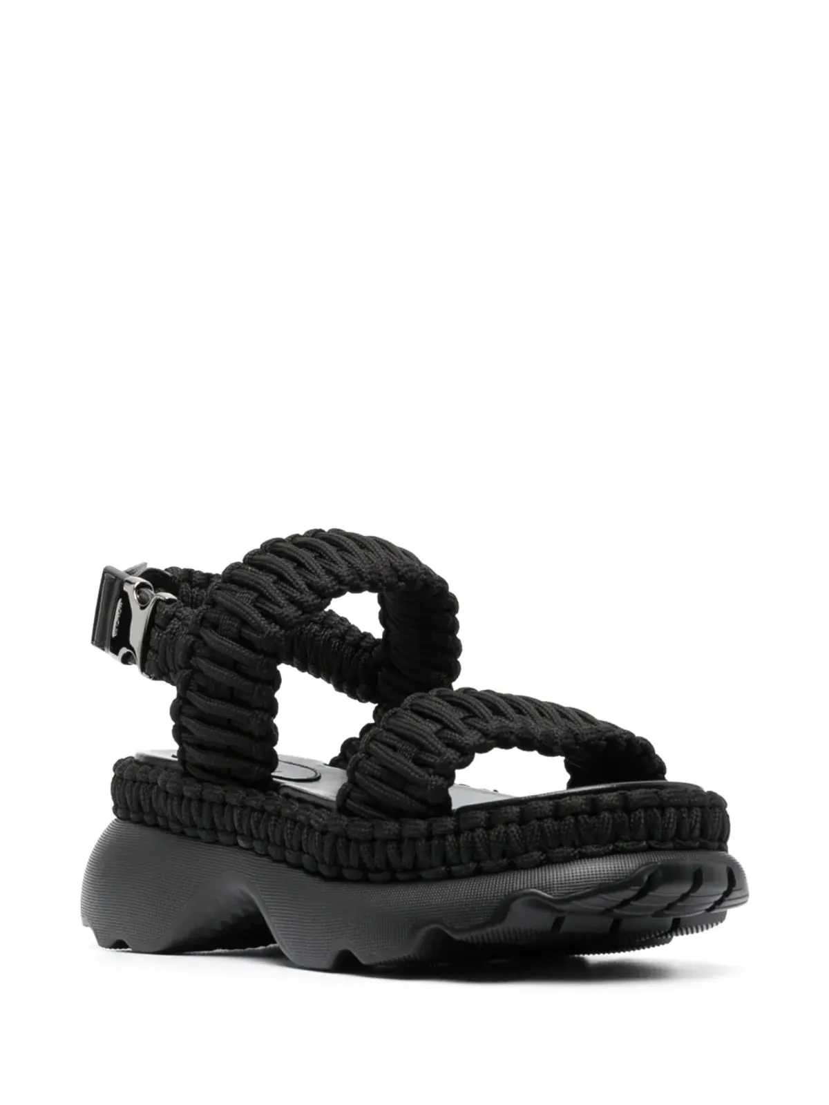 Moncler Belay woven sandals - Black - 画像2