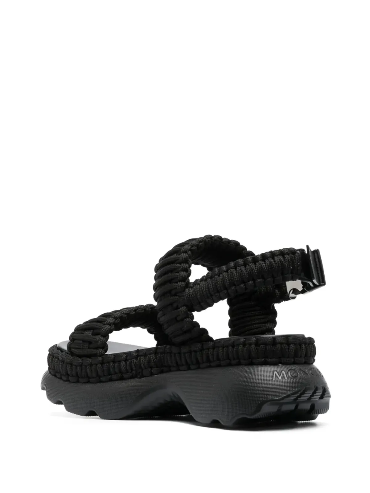 Moncler Belay woven sandals - Black - 画像3