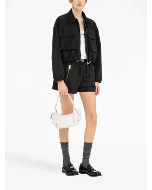 Miu Miu ロゴエンボスレザー ショルダーバッグ - サムネイル2