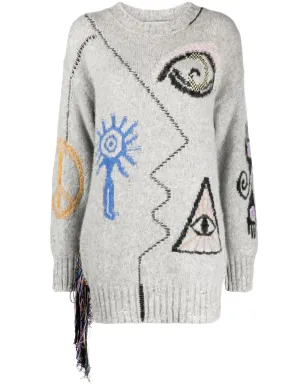 Stella McCartney フォークグラフィック刺繍入りジャンパー - サムネイル1