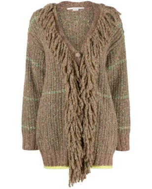 Stella McCartney ケーブルニットツイード カーデコート - サムネイル1