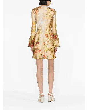 ZIMMERMANN Luminosity フローラルプリント シルク ミニドレス - サムネイル4