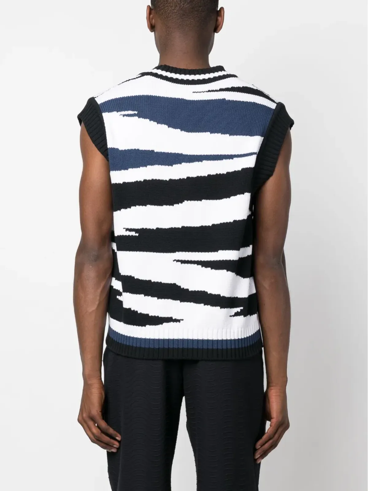 Missoni Vネック ノースリーブニットベスト - 画像4