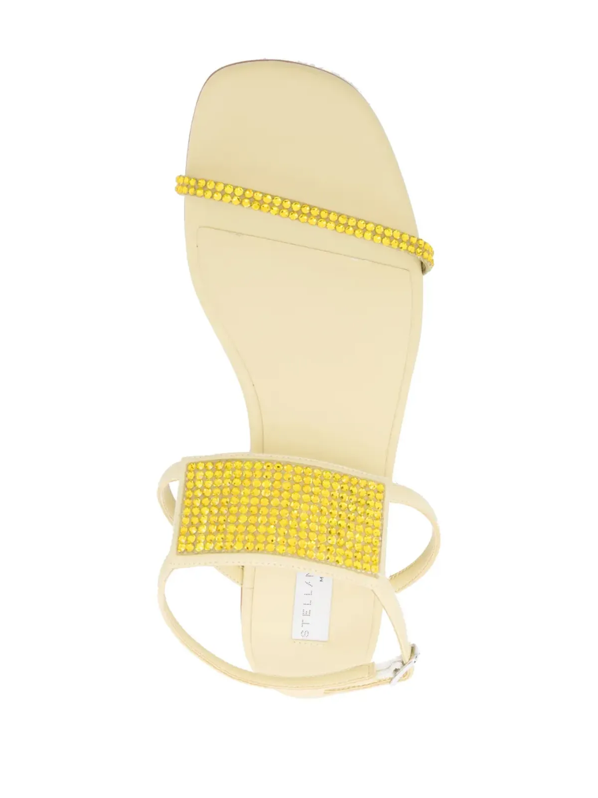 Stella McCartney クリスタル装飾フラットサンダル - 画像4