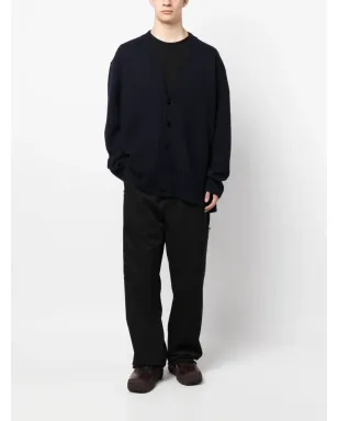 Jil Sander Vネック ウール カーディガン - サムネイル2