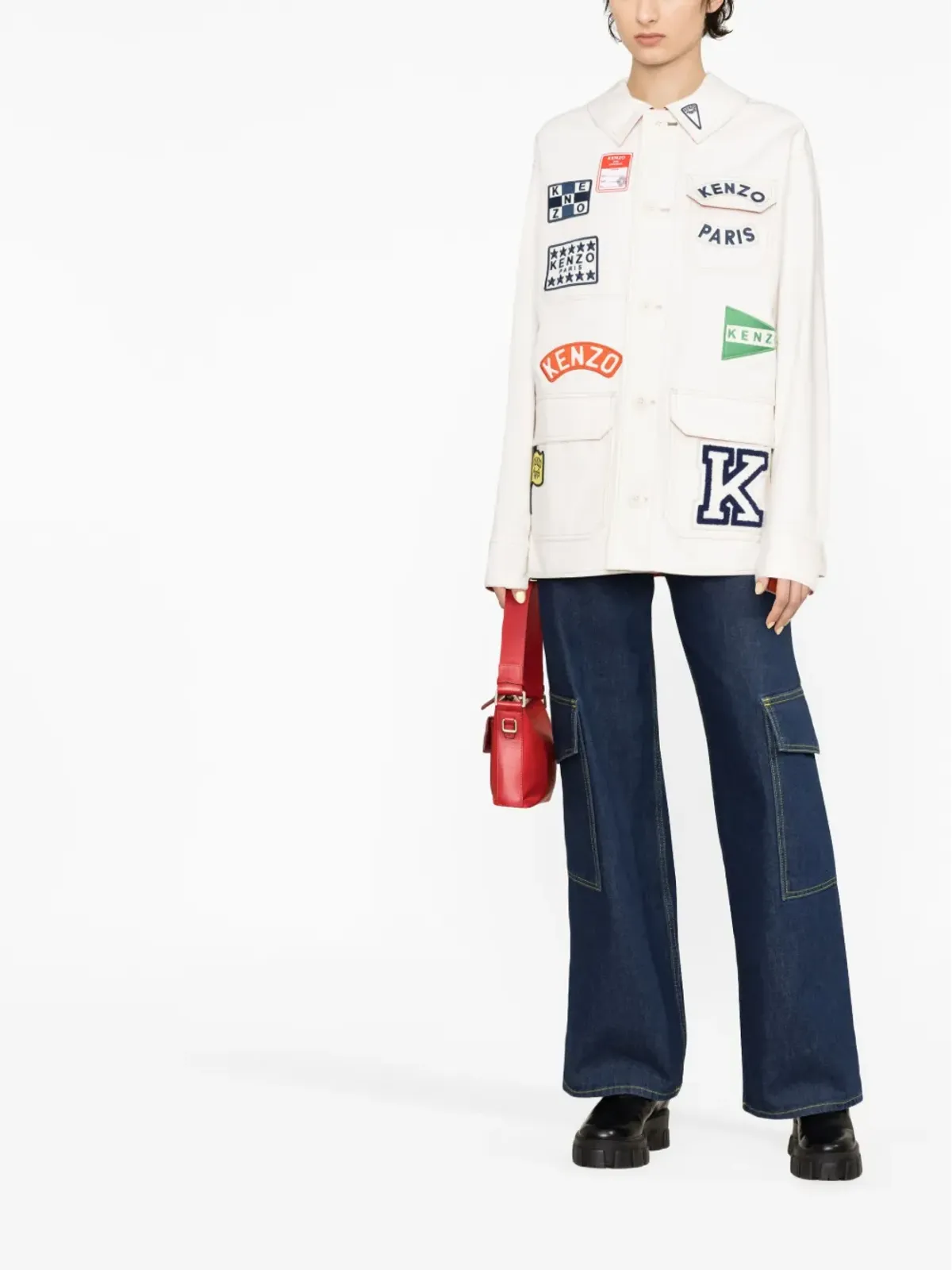 Kenzo Sailor logo-appliqué jacket - 画像2