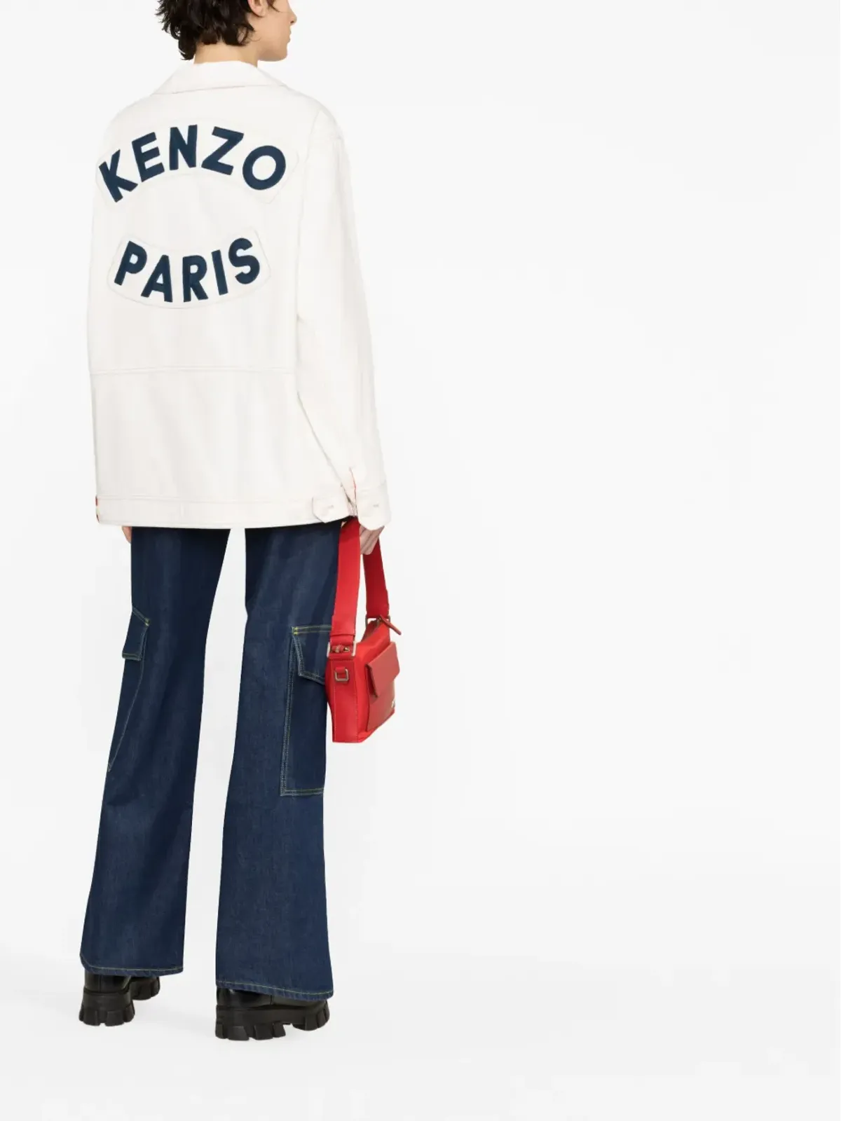 Kenzo Sailor logo-appliqué jacket - 画像3