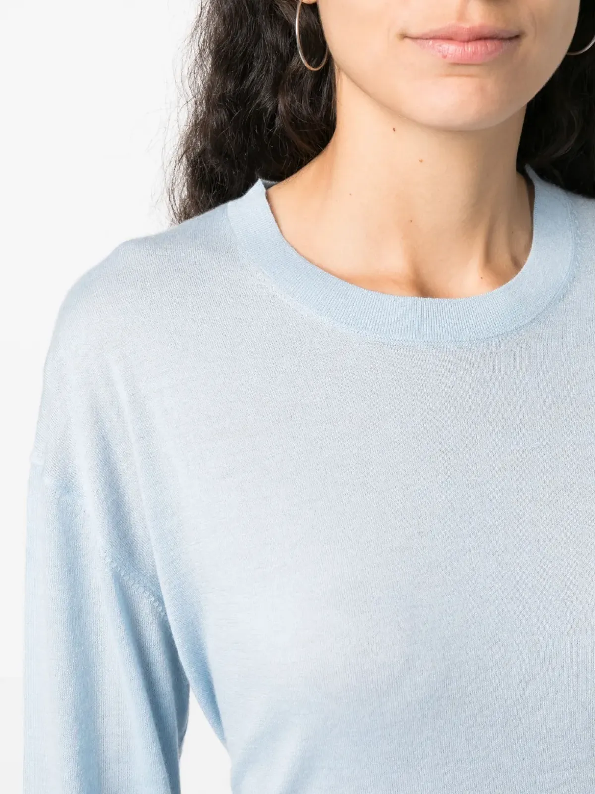 P.A.R.O.S.H. Maglia round-neck fine-ribbed jumper - 画像5