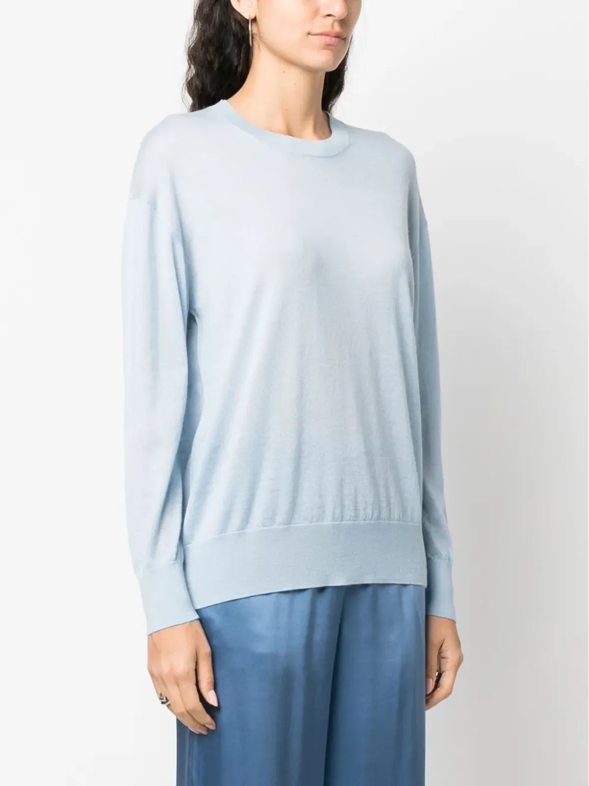 P.A.R.O.S.H. Maglia round-neck fine-ribbed jumper - 画像3