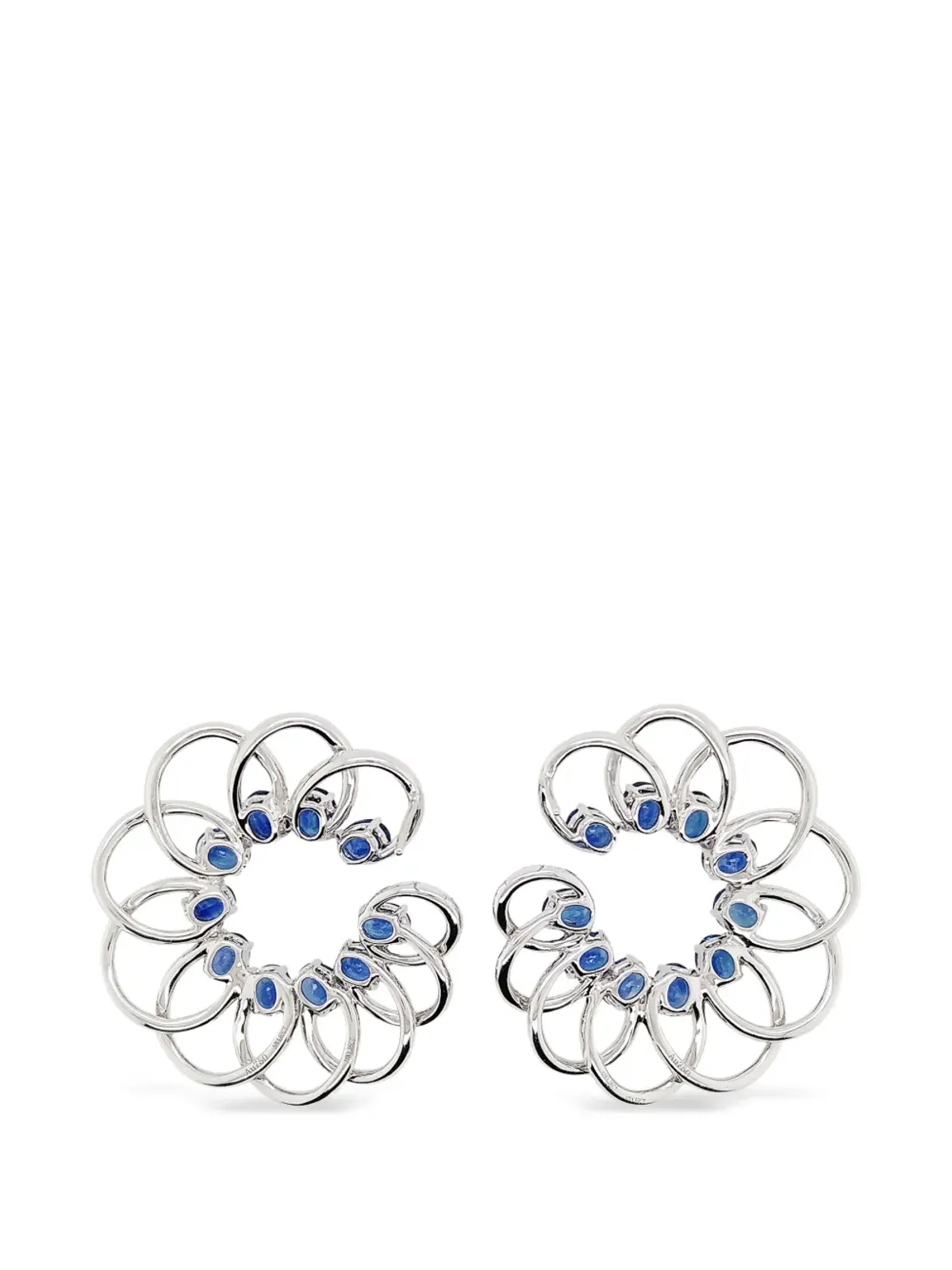 HYT Jewelry サファイア装飾イヤリング - 画像1