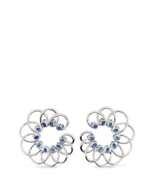 HYT Jewelry サファイア装飾イヤリング - サムネイル1