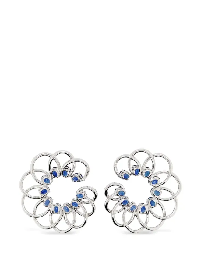HYT Jewelry HYT Jewelry サファイア装飾イヤリングの商品画像