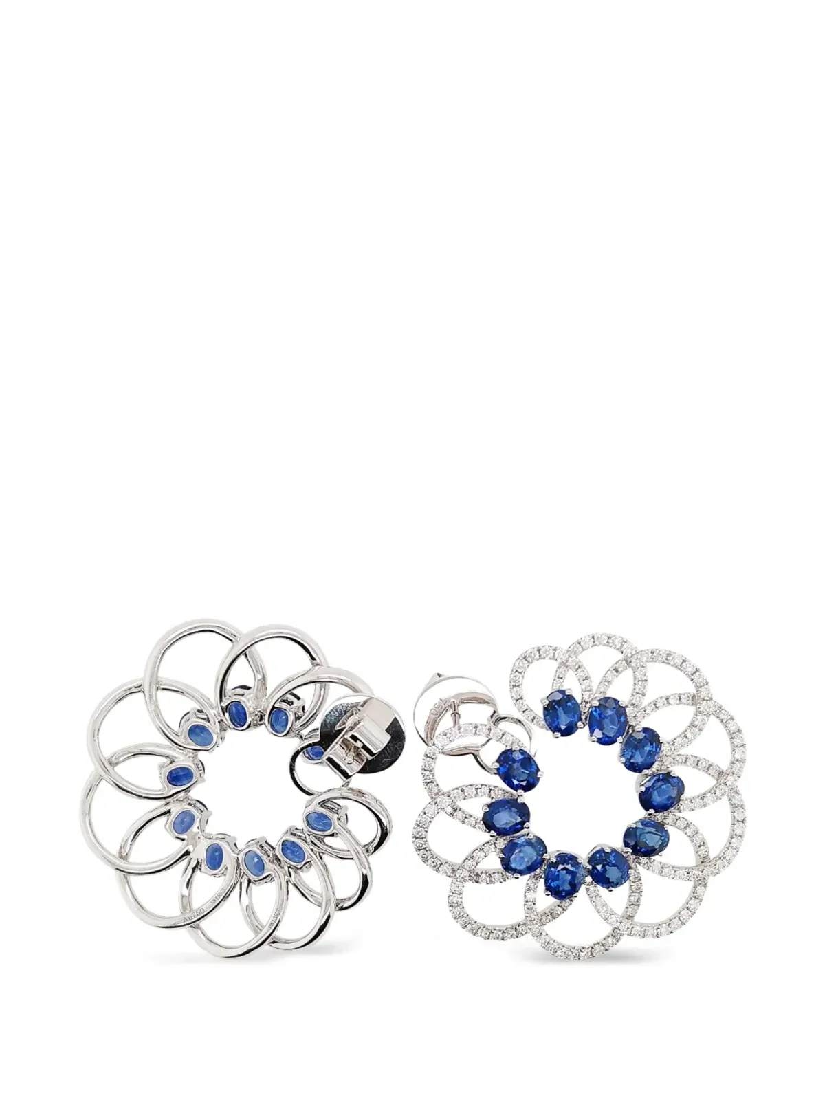 HYT Jewelry サファイア装飾イヤリング - 画像3