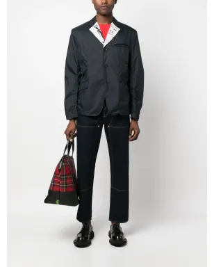 Junya Watanabe MAN シングルブレスト・スケッチプリント ブレザー - サムネイル2