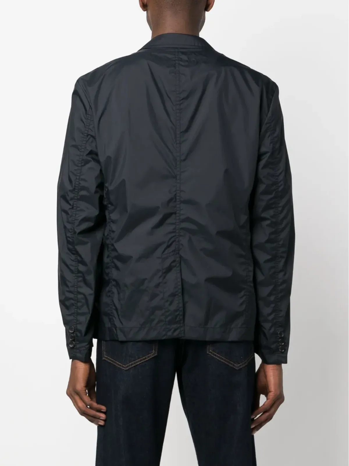 Junya Watanabe MAN シングルブレスト・スケッチプリント ブレザー - 画像4
