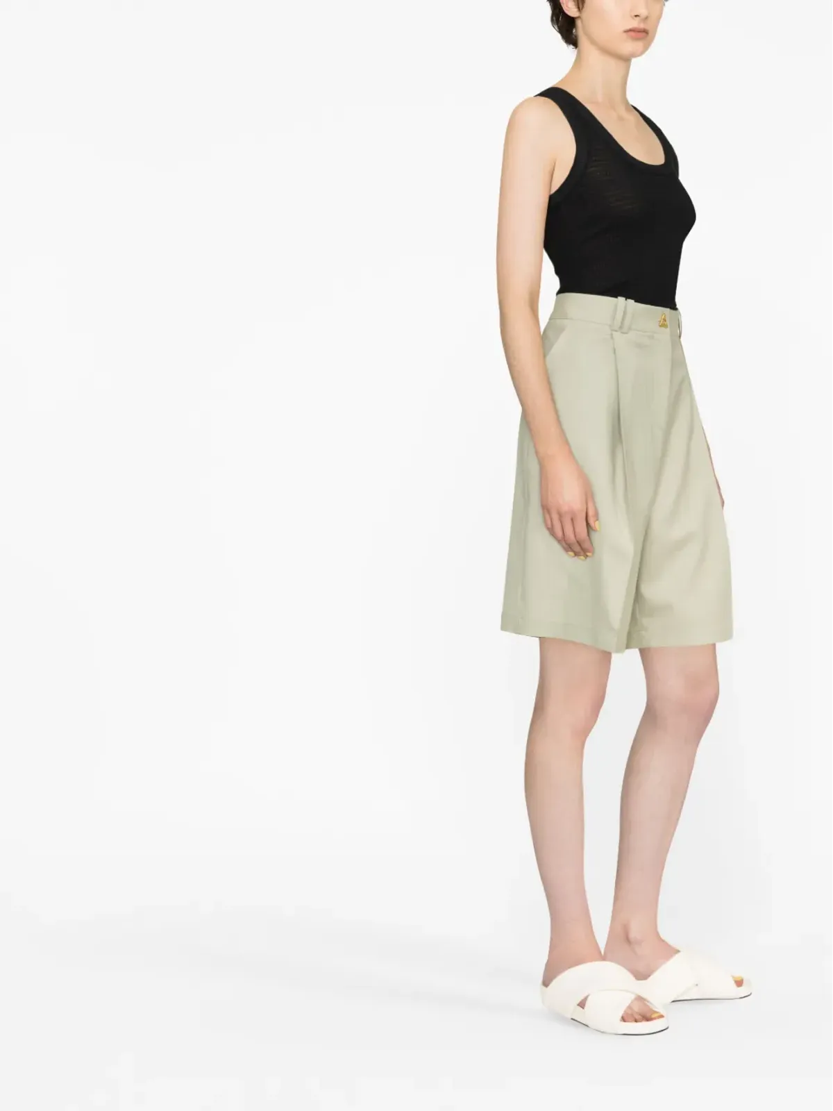Jil Sander シャーリングタンクトップ - 画像3