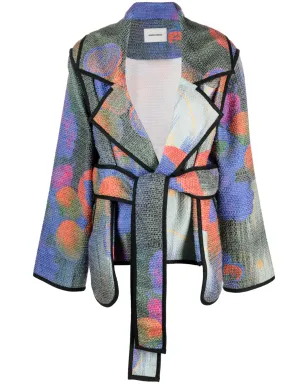 Henrik Vibskov Playa wool jacket - Blue - サムネイル1