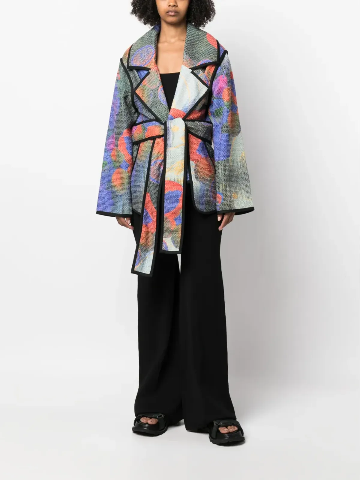 Henrik Vibskov Playa wool jacket - Blue - 画像2