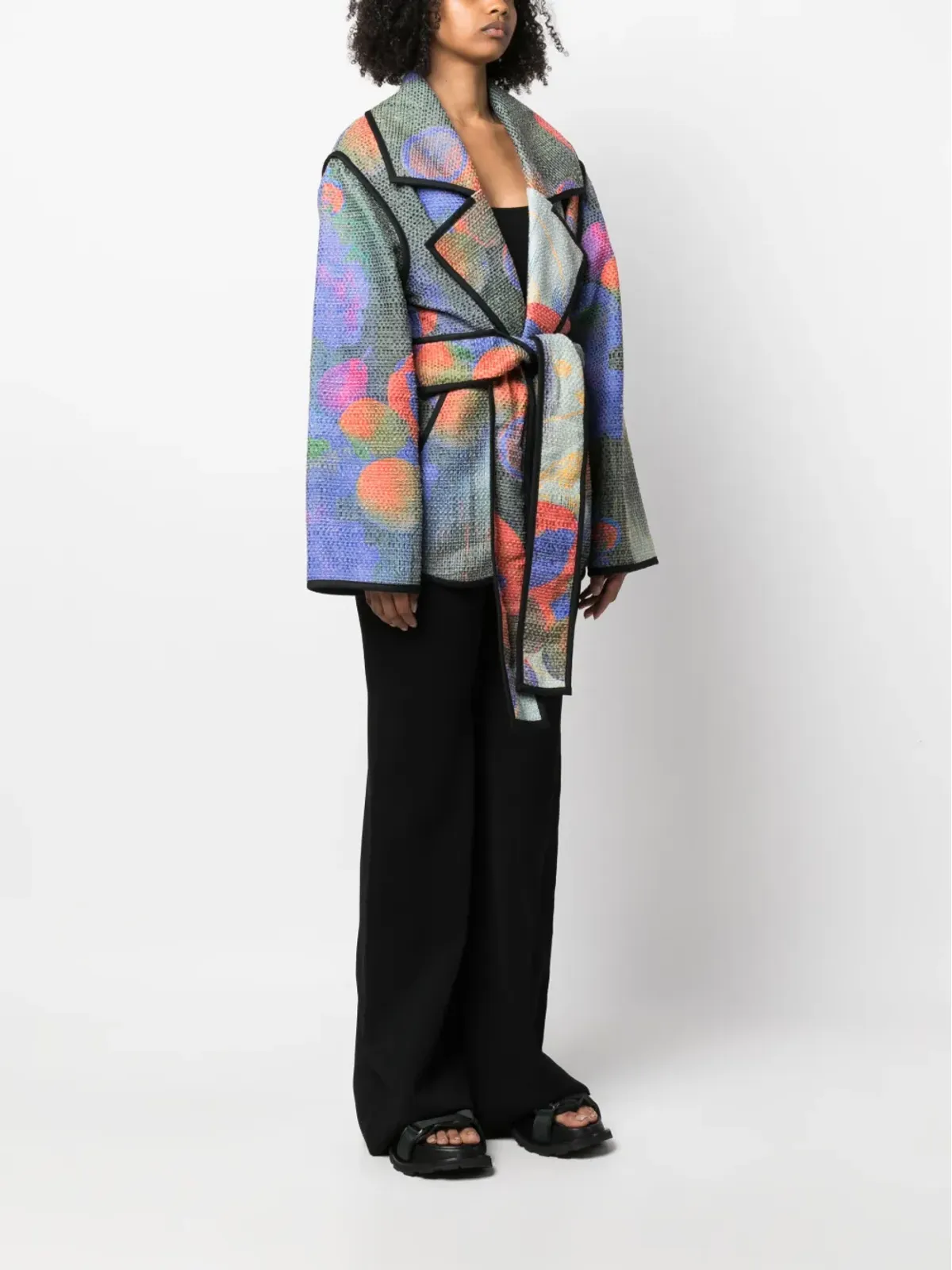 Henrik Vibskov Playa wool jacket - Blue - 画像3