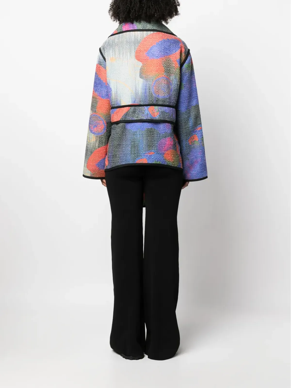 Henrik Vibskov Playa wool jacket - Blue - 画像4