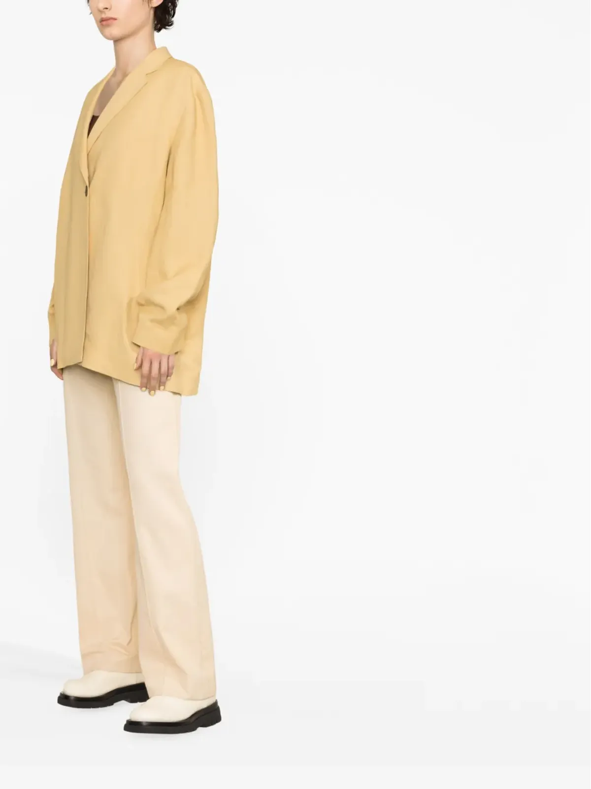 Studio Nicholson ボックスシルエット ダブルブレスト ジャケット - 画像3