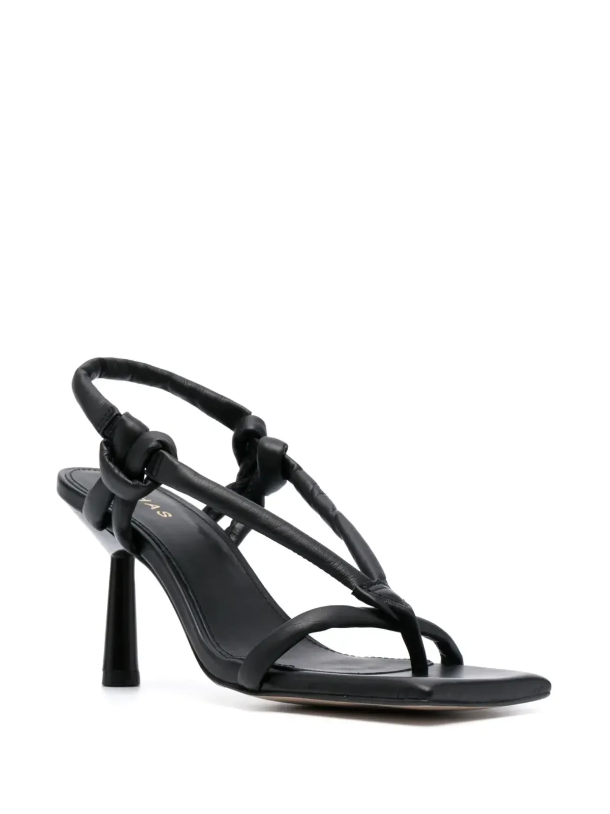 ALOHAS Sheila 90mm leather sandals - Black - 画像2