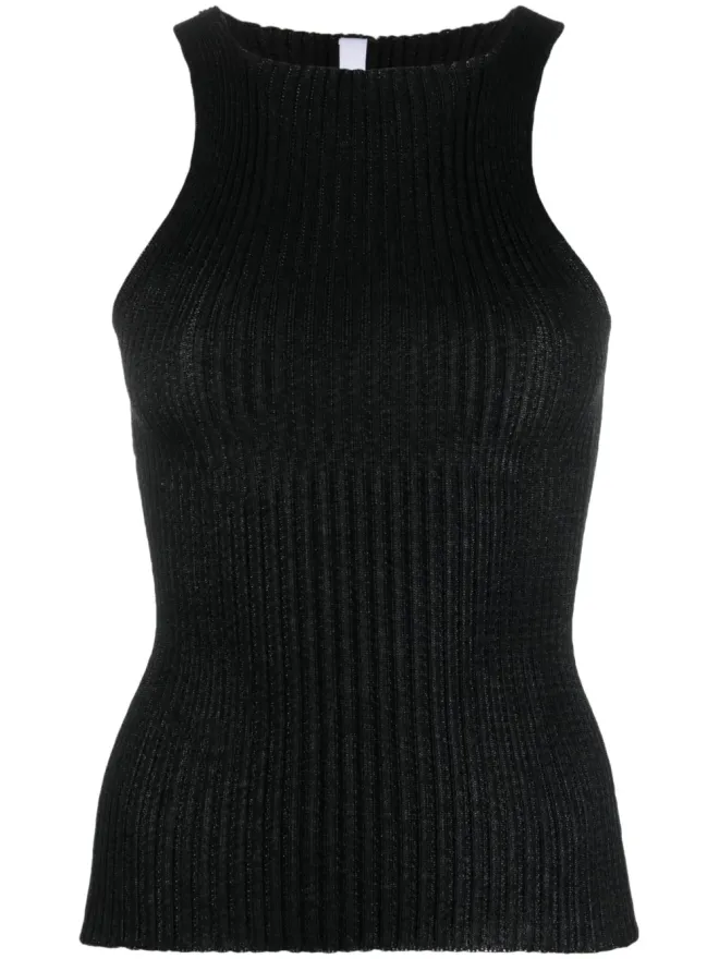 A. ROEGE HOVE A. ROEGE HOVE エマ ハイネック リブ編み タンクトップの商品画像