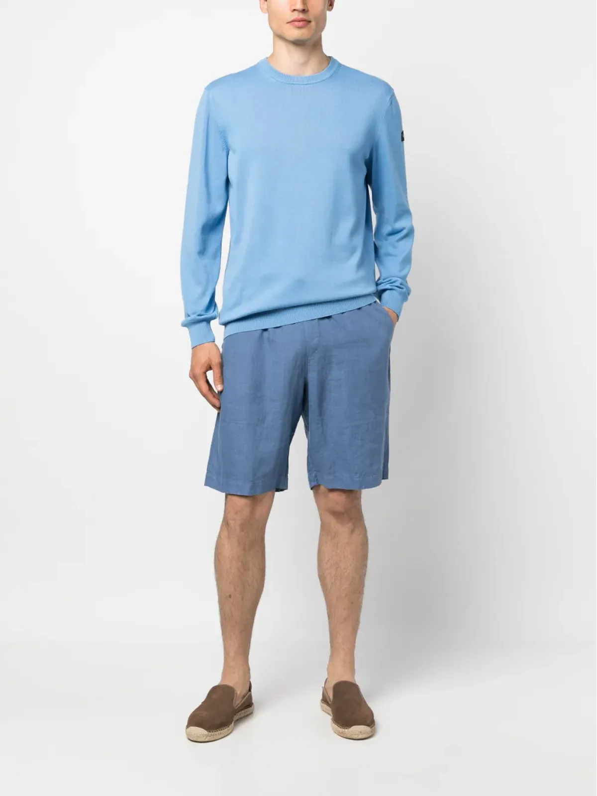 Paul & Shark ロゴパッチ入りニットスウェットシャツ - 画像2