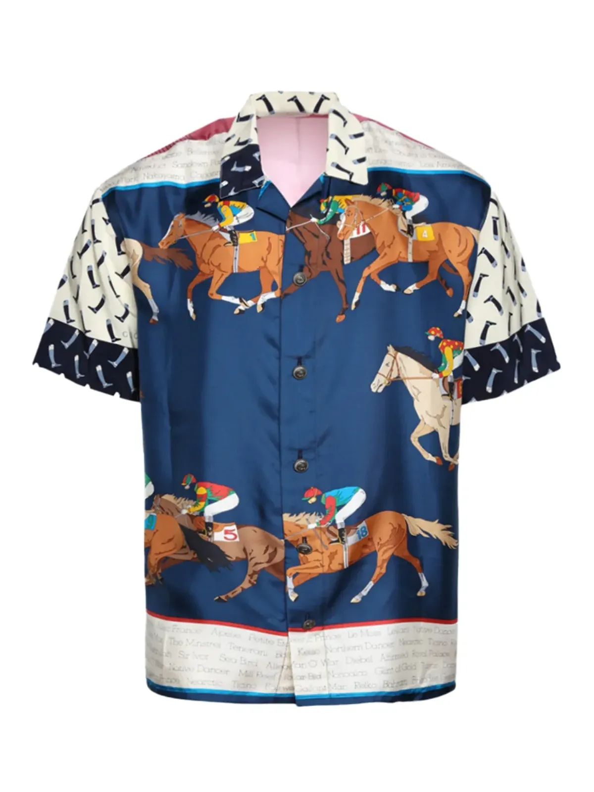 J. Logan Home Brissen horse-racing print shirt - Blue - 画像2
