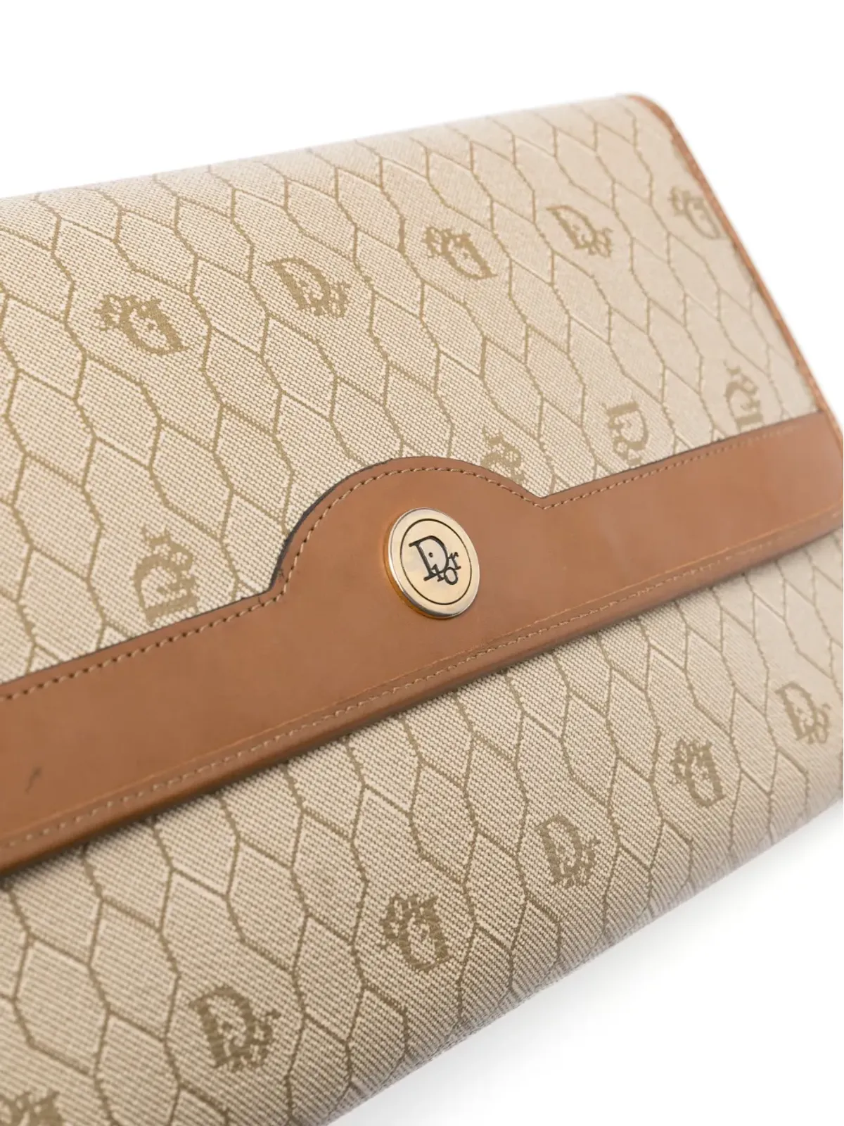 Christian Dior Pre-Owned ハニカムショルダーバッグ - 画像4