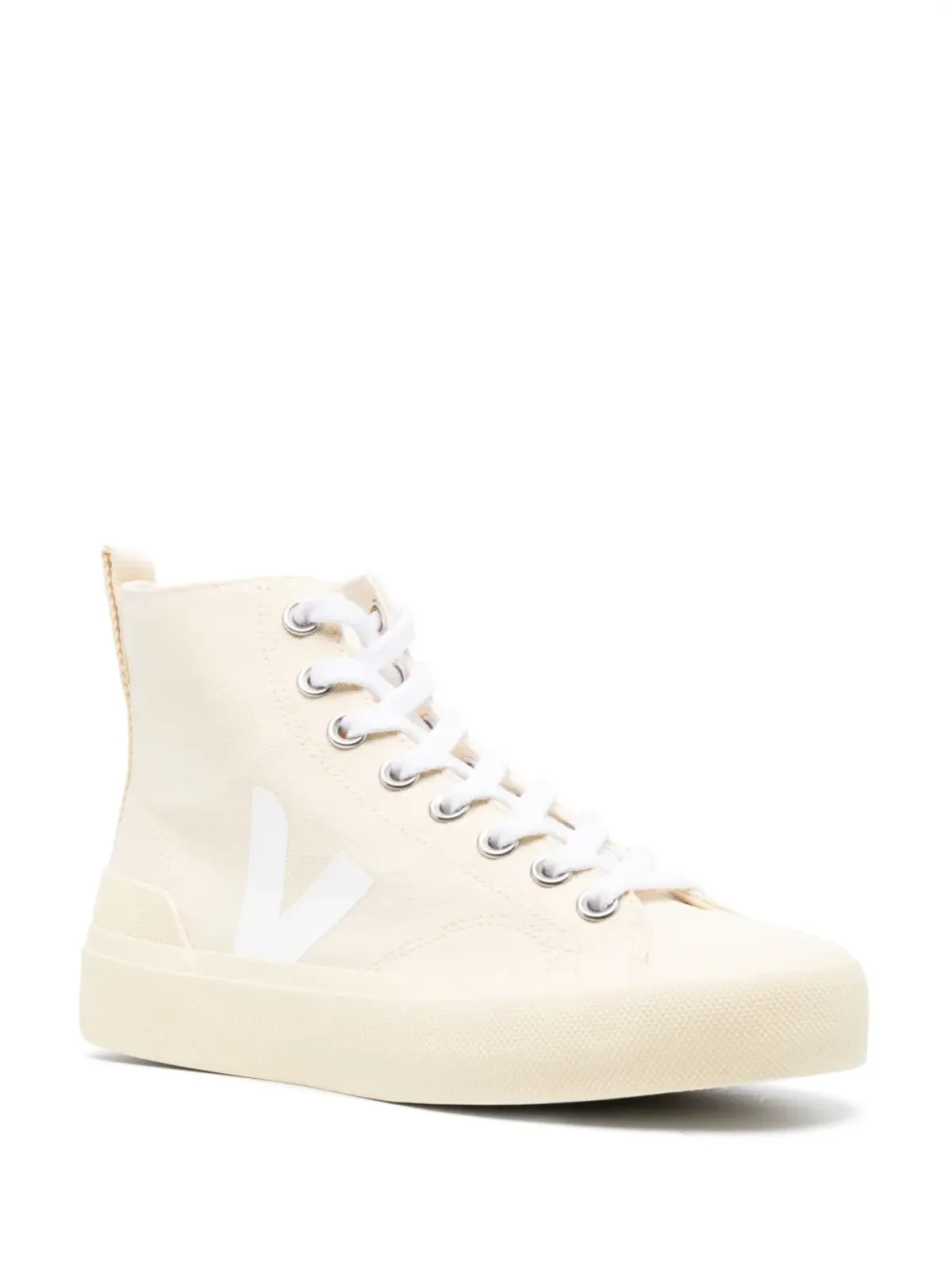 VEJA ロゴパッチスニーカー - 画像2