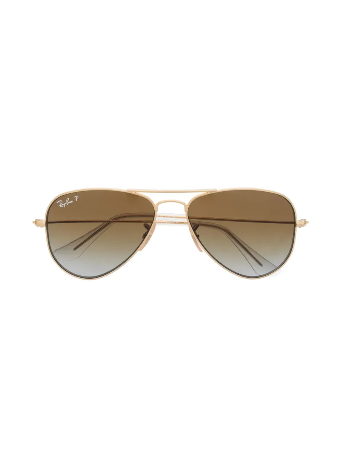RAY-BAN JUNIOR アビエーターグラデーションサングラス - Gold - 画像1