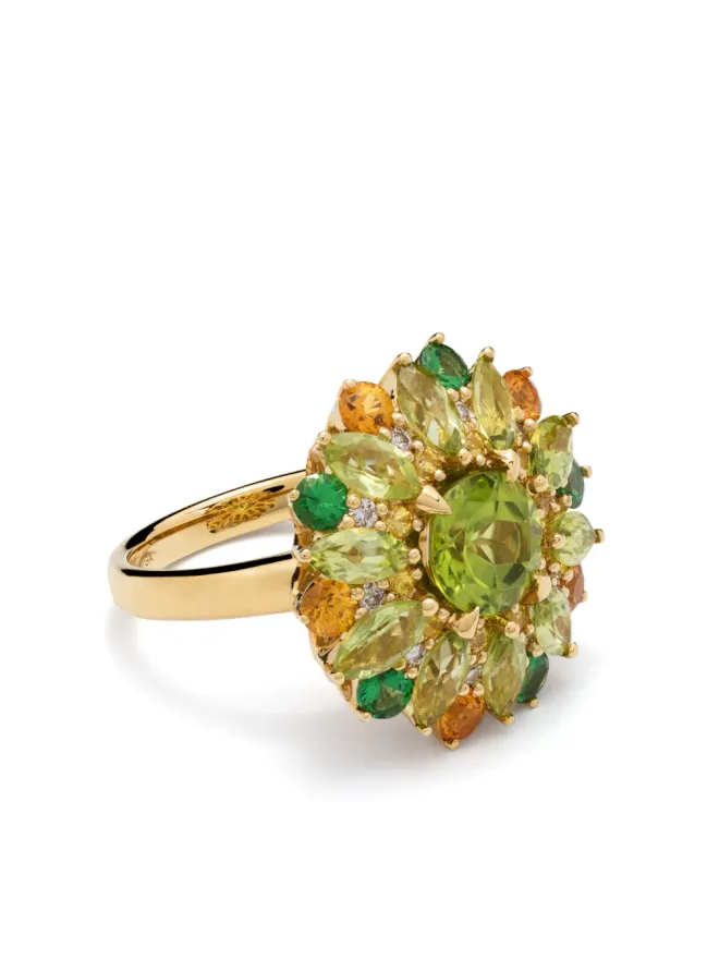 Stefere Stefere 18kt イエローゴールド マルチストーンリングの商品画像
