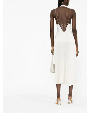 Jil Sander プリーツミディ丈スカート - サムネイル3