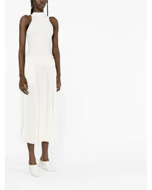 Jil Sander プリーツミディ丈スカート - サムネイル4
