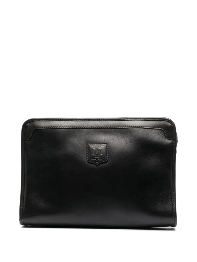 Celine Pre-Owned Celine Pre-Owned 1990s ロゴパッチ クラッチバッグの商品画像