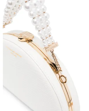 Aspinal Of London ルナ パール装飾クラッチバッグ - サムネイル4