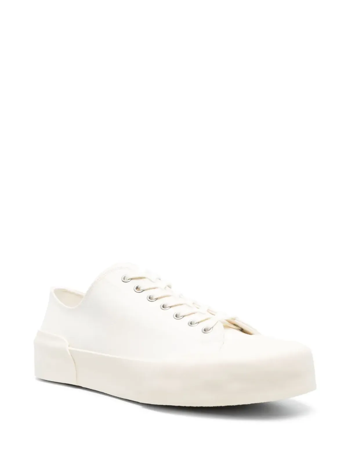 Jil Sander レースアップ ロートップスニーカー - 画像2