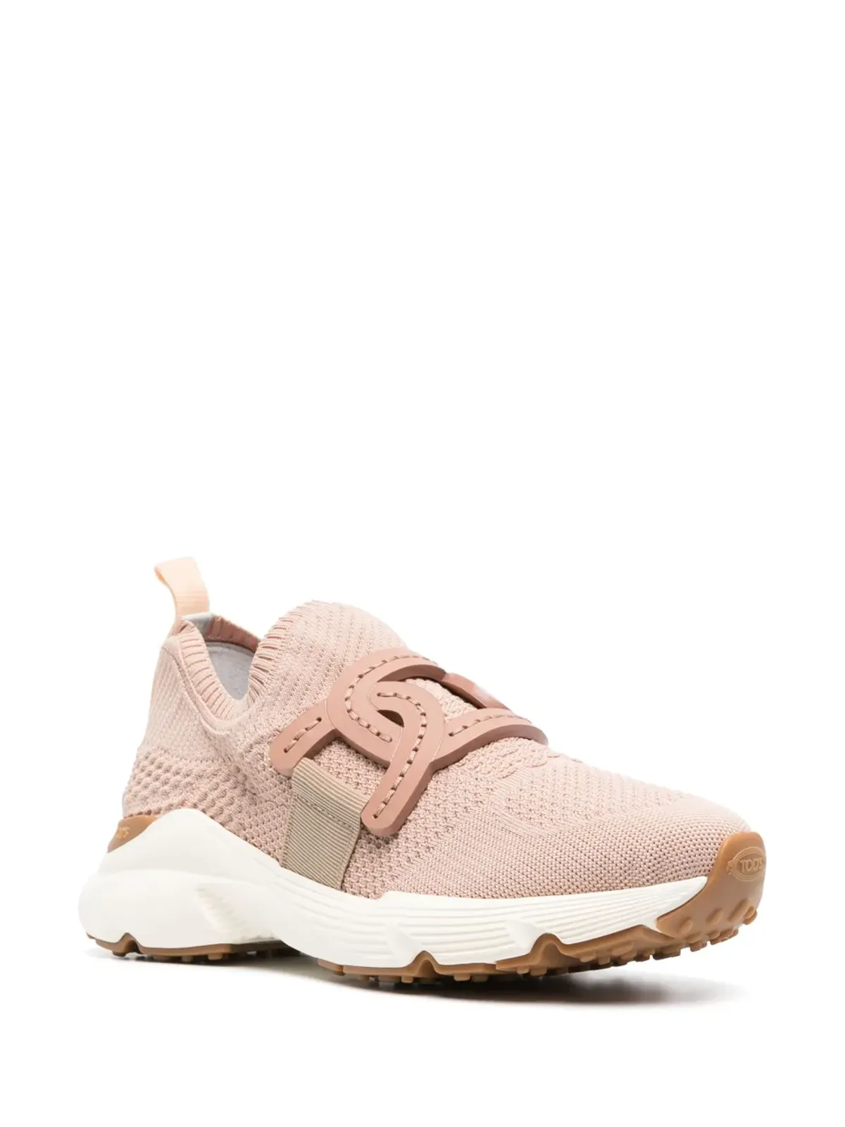 Tod's チェーン装飾の編み込みスニーカー - 画像2