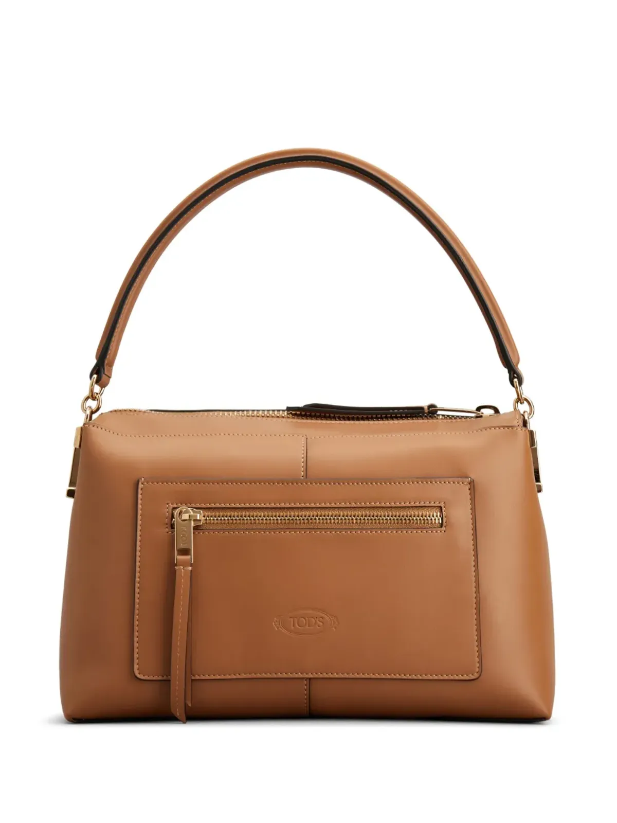 Tod's ボストン T Case レザー ショルダーバッグ - 画像2